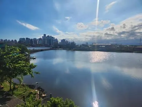 Apartamento - 6 Pe Na Areia Proximo A Lagoa E Rio Passo de Torres
