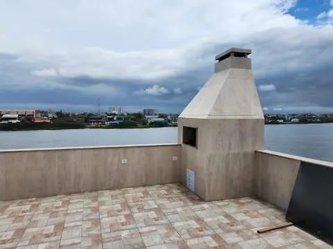 Apartamento - 6 Pe Na Areia Proximo A Lagoa E Rio Passo de Torres
